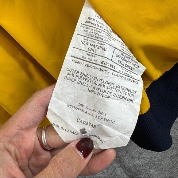 Vintage Ditrani 1985 Panorama BC Alpine Skiing World Cup Bomber Jacket Size XL - Picture 14 of 16